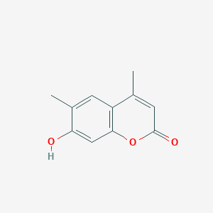 molecular formula C11H10O3 B8758285 4,6-Dimethyl-7-hydroxycoumarin CAS No. 1484-98-6