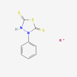 molecular formula C8H6KN2S3 B8758313 Bismuthiol ii hydrate 