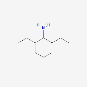 molecular formula C10H21N B8758424 2,6-Diethylcyclohexanamine CAS No. 19962-50-6