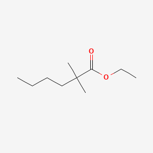 molecular formula C10H20O2 B8758471 Ethyl dimethylhexanoate CAS No. 94247-76-4