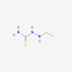 molecular formula C3H9N3S B8758496 (Ethylamino)thiourea CAS No. 21149-56-4