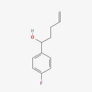 1-(4-Fluorophenyl)pent-4-en-1-ol