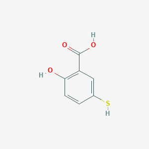 2-Hydroxy-5-mercaptobenzoic acid