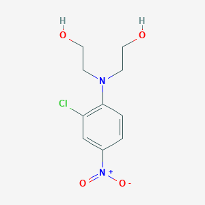 2-[(2-Chloro-4-nitrophenyl)(2-hydroxyethyl)amino]ethan-1-ol