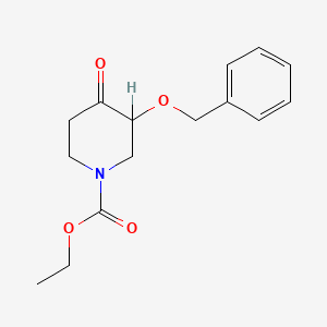 Ethyl 4-oxo-3-(phenylmethoxy)piperidine-1-carboxylate