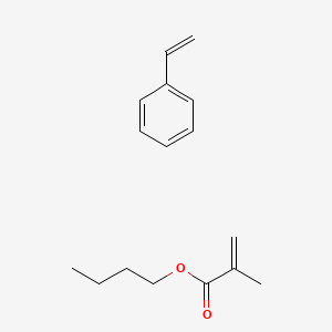 molecular formula C16H22O2 B8758787 Styrene butyl methacrylate CAS No. 112143-68-7