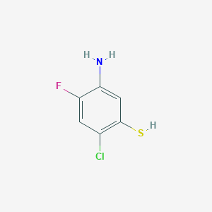 Benzenethiol, 5-amino-2-chloro-4-fluoro-