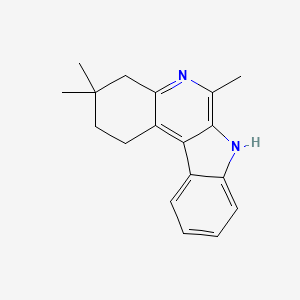 3,3,6-trimethyl-2,3,4,7-tetrahydro-1H-indolo[2,3-c]quinoline