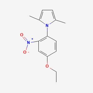 1-(4-ethoxy-2-nitrophenyl)-2,5-dimethyl-1H-Pyrrole