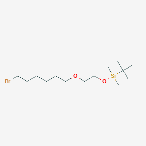 {2-[(6-Bromohexyl)oxy]ethoxy}(tert-butyl)dimethylsilane