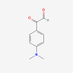 molecular formula C10H11NO2 B8759136 (4-Dimethylaminophenyl)glyoxal CAS No. 73318-77-1