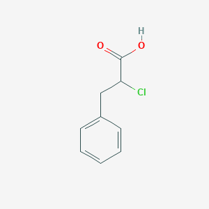 molecular formula C9H9ClO2 B8759164 2-Chloro-3-phenylpropanoic acid CAS No. 7474-06-8