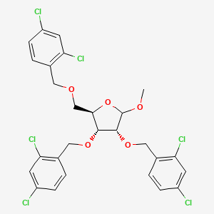 D-Ribofuranoside, methyl 2,3,5-tris-O-[(2,4-dichlorophenyl)methyl]-