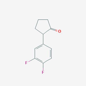 2-(3,4-Difluorophenyl)cyclopentanone