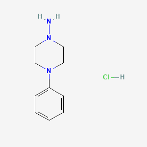 4-Phenylpiperazin-1-amine hydrochloride