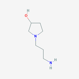 1-(3-Aminopropyl)pyrrolidin-3-ol