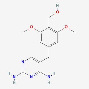 Benzenemethanol, 4-((2,4-diamino-5-pyrimidinyl)methyl)-2,6-dimethoxy-