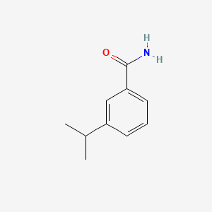 molecular formula C10H13NO B8759587 Benzamide, 3-(1-methylethyl)- CAS No. 61843-02-5