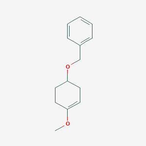 (((4-Methoxycyclohex-3-en-1-yl)oxy)methyl)benzene