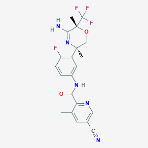 molecular formula C21H19F4N5O2 B8759615 NB-360 