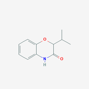 molecular formula C11H13NO2 B8759644 2-isopropyl-4H-benzo[1,4]oxazin-3-one 