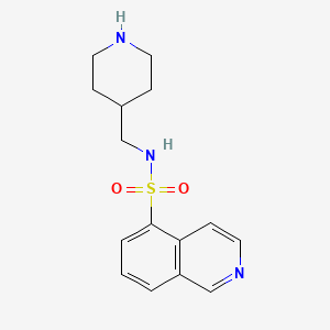 N-(piperidin-4-ylmethyl)isoquinoline-5-sulfonamide