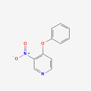 molecular formula C11H8N2O3 B8759688 3-Nitro-4-phenoxypyridine 