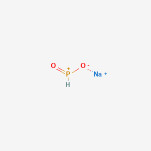 molecular formula HNaO2P+ B8759694 Phosphinic acid, sodium salt (1:1) 