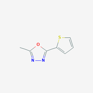 2-Methyl-5-(thiophen-2-YL)-1,3,4-oxadiazole