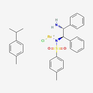 (R,R)-N-(p-Toluenesulfonyl)-1,2-diphenylethanediamine(chloro)(p-cymene)ruthenium(II)