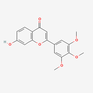 7-Hydroxy-2-(3,4,5-trimethoxyphenyl)-4H-chromen-4-one