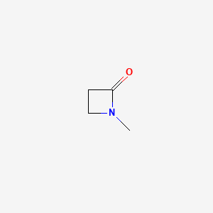 molecular formula C4H7NO B8759780 2H-Azetidin-2-one, 2-methyl- CAS No. 2679-13-2