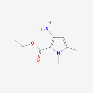 Ethyl 3-amino-1,5-dimethyl-1H-pyrrole-2-carboxylate
