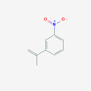 molecular formula C9H9NO2 B8759818 Benzene, 1-(1-methylethenyl)-3-nitro- CAS No. 64416-49-5