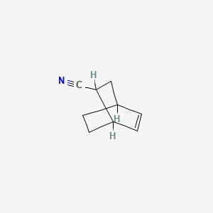 molecular formula C9H11N B8759833 Bicyclo[2.2.2]oct-5-ene-2-carbonitrile CAS No. 38258-93-4