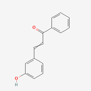 molecular formula C15H12O2 B8759875 3-(3-Hydroxy-phenyl)-1-phenyl-prop-2-en-1-one 