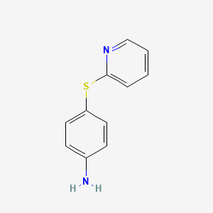 4-[(Pyridin-2-yl)sulfanyl]aniline