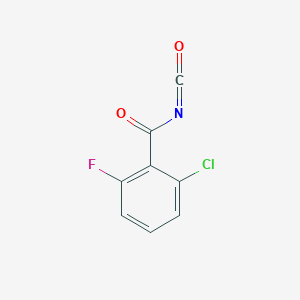 B8759975 2-Chloro-6-fluorobenzoyl isocyanate CAS No. 71791-39-4