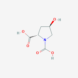 (2S,4R)-4-hydroxypyrrolidine-1,2-dicarboxylic acid