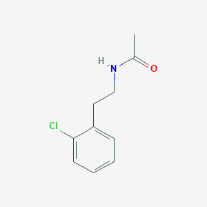 N-[2-(2-chlorophenyl)ethyl]acetamide