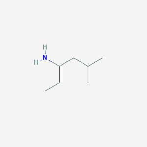 molecular formula C7H17N B8760246 5-Methylhexan-3-amine 