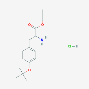 2-Amino-3-(4-tert-butoxy-phenyl)-propionic acid tert-butyl ester hydrochloride