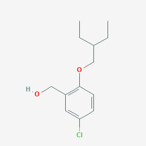 [5-Chloro-2-(2-ethyl-butoxy)-phenyl]-methanol