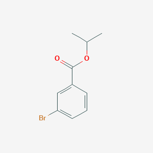 molecular formula C10H11BrO2 B8760532 3-Bromobenzoic acid, isopropyl ester 