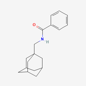 molecular formula C18H23NO B8760549 N-[(adamantan-1-yl)methyl]benzamide 