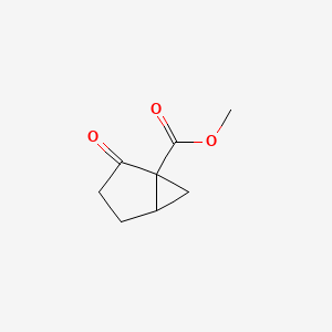 molecular formula C8H10O3 B8760594 methyl 2-oxobicyclo[3.1.0]hexane-1-carboxylate 