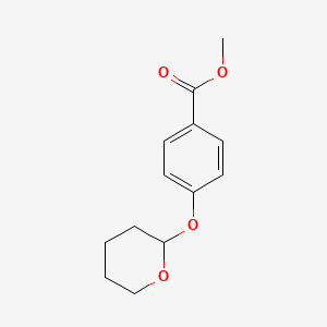 Benzoic acid, 4-[(tetrahydro-2H-pyran-2-yl)oxy]-, methyl ester