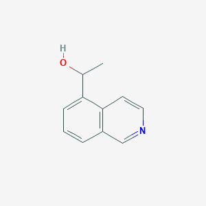 molecular formula C11H11NO B8760629 1-(Isoquinolin-5-yl)ethanol 