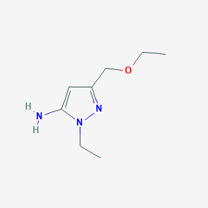 1-Ethyl-3-[(ethyloxy)methyl]-1H-pyrazol-5-amine