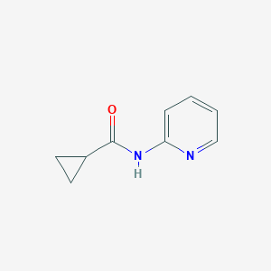 molecular formula C9H10N2O B087608 N-吡啶-2-基环丙烷甲酰胺 CAS No. 14372-23-7